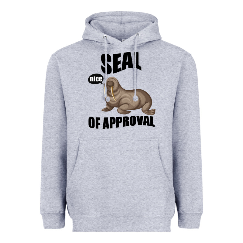 Seal Nice Of Approval Heavyweight Hoodie by Bettercallsaul | Teevron