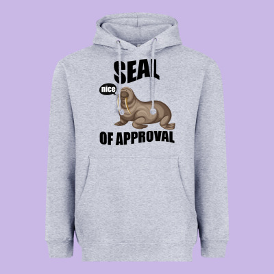 Seal Nice Of Approval Heavyweight Hoodie Designed By Bettercallsaul