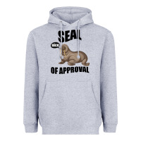 Heather Grey Seal nice Of Approval Heavyweight Hoodie - Bettercallsaul