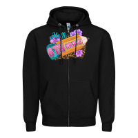 Black hello 6th grade Zipper Hoodie - RanaPortraitStore