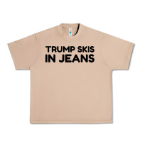 Burro trump skis in jeans Urban Heavy Tee - artisFamous