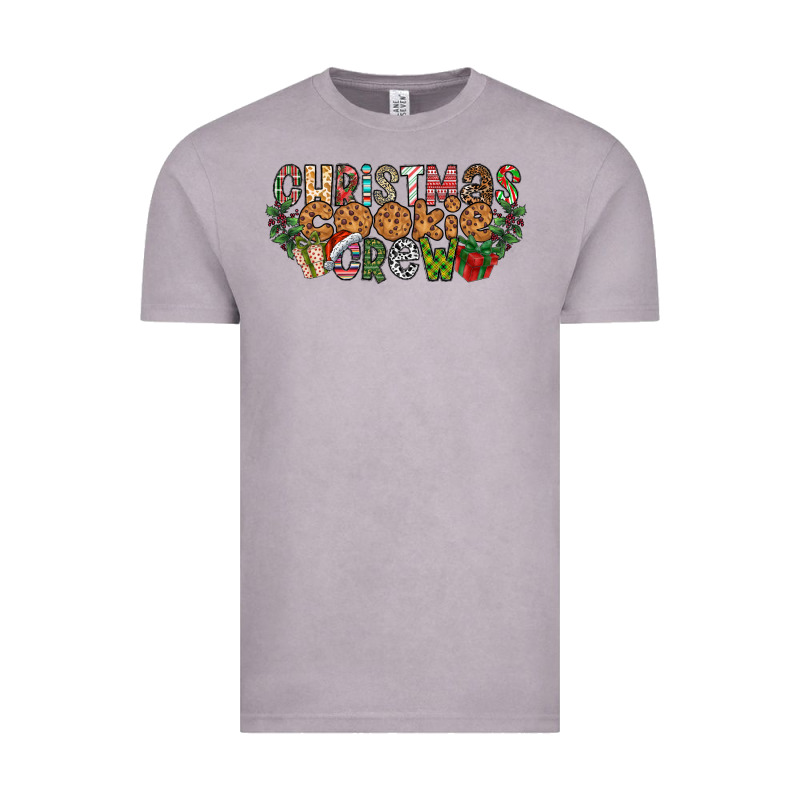 Christmas Cookie Crew Vintage Tee by CowhideDigitalArt | Teevron