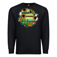 Black Chihuahua State Of Mexico Map Premium Sweatshirt - RanaPortraitStore