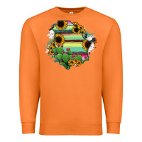 Carrot Chihuahua State Of Mexico Map Premium Sweatshirt - RanaPortraitStore