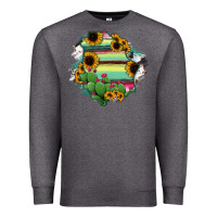 Charcoal Heather Chihuahua State Of Mexico Map Premium Sweatshirt - RanaPortraitStore
