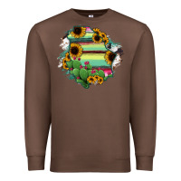 Chestnut Chihuahua State Of Mexico Map Premium Sweatshirt - RanaPortraitStore