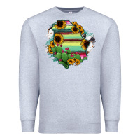 Heather Grey Chihuahua State Of Mexico Map Premium Sweatshirt - RanaPortraitStore
