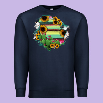 Chihuahua State Of Mexico Map Premium Sweatshirt Designed By Ranaportraitstore