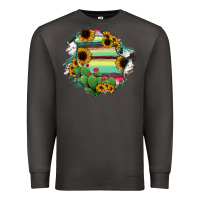 Smoke Chihuahua State Of Mexico Map Premium Sweatshirt - RanaPortraitStore