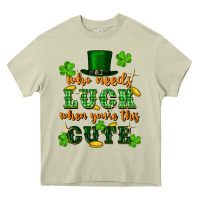 Mossy who needs luck when you're this cute Heavy Core Tee - FaDigitalArtStudio