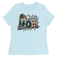 Baby Blue best dog mom ever Ladies Tee - SublimationCraftShop