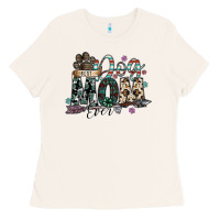 Bone best dog mom ever Ladies Tee - SublimationCraftShop
