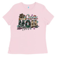 Bubblegum Pink best dog mom ever Ladies Tee - SublimationCraftShop