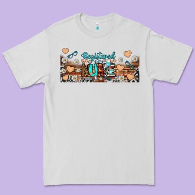 Registered Nurse Libbey Glass Premium Tee Designed By Bundleandbundleshop
