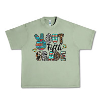 Oil Green out fifth grade Urban Heavy Tee - CowhideDigitalArt