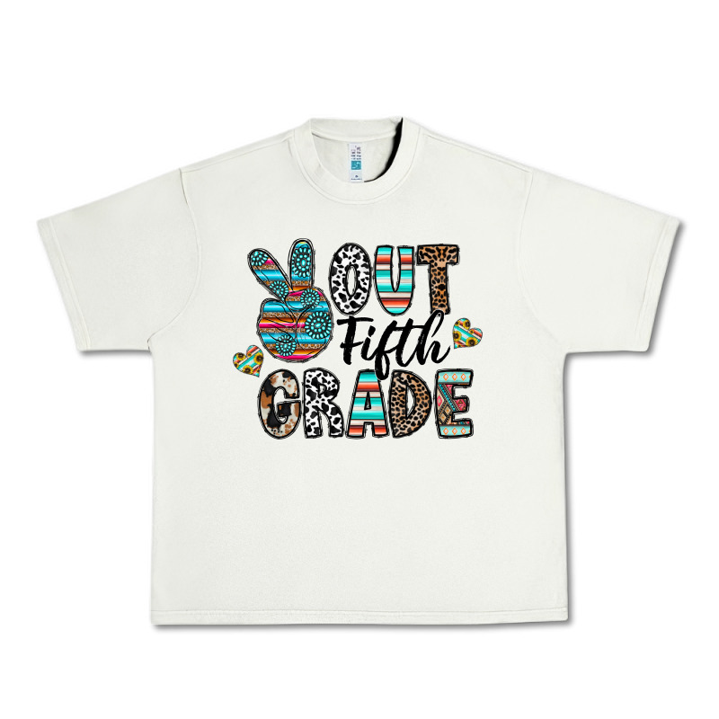 Out Fifth Grade Urban Heavy Tee by CowhideDigitalArt | Teevron