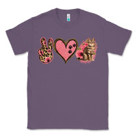 Lavender Peace Love Cats Classic Tee - Jasminsmagicworld