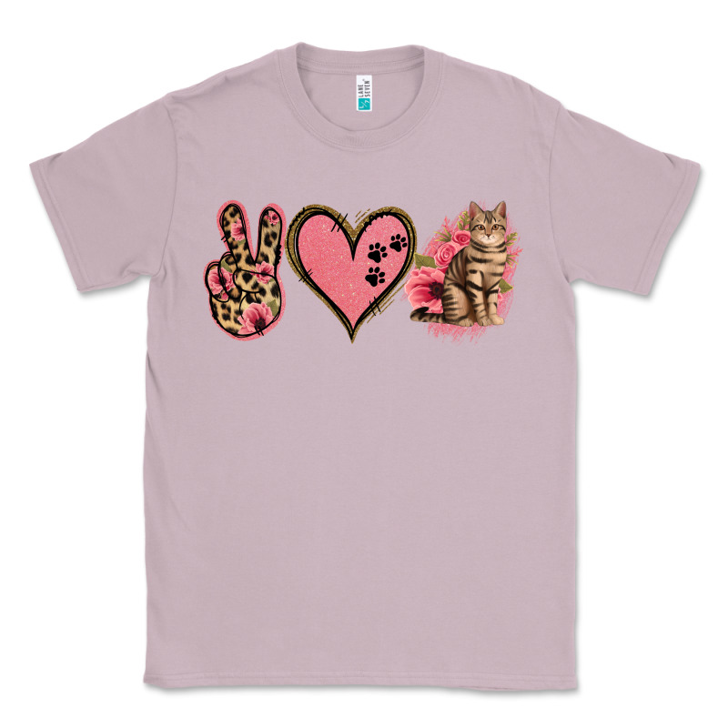 Peace Love Cats Classic Tee by Jasminsmagicworld | Teevron