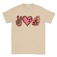 Mushroom Peace Love Cats Classic Tee - Jasminsmagicworld