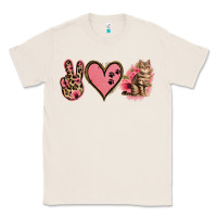 Natural Peace Love Cats Classic Tee - Jasminsmagicworld