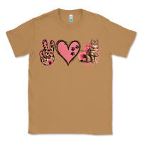 Toasted Coconut Peace Love Cats Classic Tee - Jasminsmagicworld