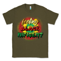 Army Green Feeling blacknificent Classic Tee - FaDigitalArtStudio