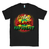 Black Feeling blacknificent Classic Tee - FaDigitalArtStudio