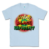 Dusty Blue Feeling blacknificent Classic Tee - FaDigitalArtStudio