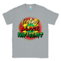 Heather Grey Feeling blacknificent Classic Tee - FaDigitalArtStudio