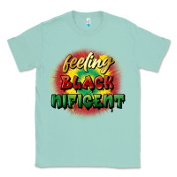Seafoam Feeling blacknificent Classic Tee - FaDigitalArtStudio