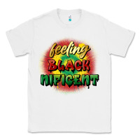 White Feeling blacknificent Classic Tee - FaDigitalArtStudio