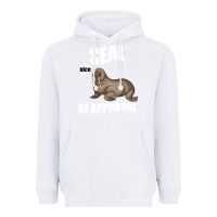 White Seal nice Of Approval Heavyweight Hoodie - Bettercallsaul