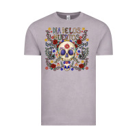 Vintage Zinc dia de los muertos Vintage Tee - CowhideDigitalArt
