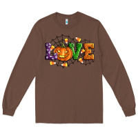 Chestnut Halloween Love Long Sleeve Tee - Artiststas