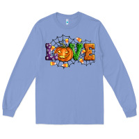 Colony Blue Halloween Love Long Sleeve Tee - Artiststas