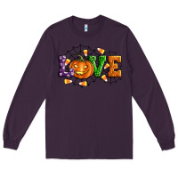 Plum Halloween Love Long Sleeve Tee - Artiststas