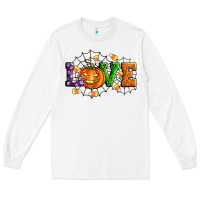 White Halloween Love Long Sleeve Tee - Artiststas