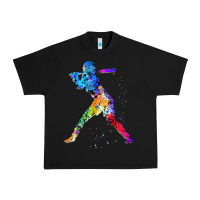 Black girl's softball Urban Heavy Tee - artisFamous