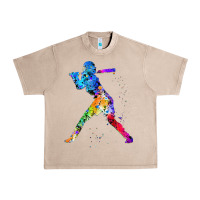 French Oak girl's softball Urban Heavy Tee - artisFamous