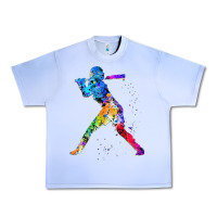 Grape Ice girl's softball Urban Heavy Tee - artisFamous