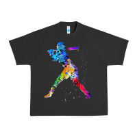 Pigment Black girl's softball Urban Heavy Tee - artisFamous