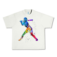 Pistachio girl's softball Urban Heavy Tee - artisFamous