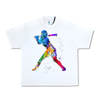 White girl's softball Urban Heavy Tee - artisFamous