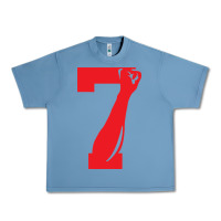 Pebble Blue colin kaepernick number 7 t shirt Urban Heavy Tee - artisFamous
