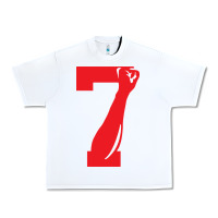 White colin kaepernick number 7 t shirt Urban Heavy Tee - artisFamous
