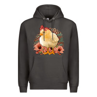 Smoke Chick With Flowers Feopard Premium Hoodie - Jasminsmagicworld
