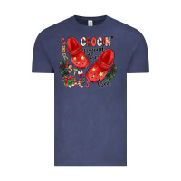 Vintage Denim christmas crocin around the tree Vintage Tee - CowhideDigitalArt