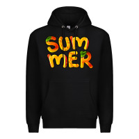 Black summer mango Premium Hoodie - BarkalooDesign