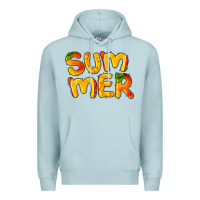 Blue Mist summer mango Premium Hoodie - BarkalooDesign