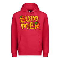 Cardinal summer mango Premium Hoodie - BarkalooDesign